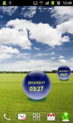 CrystalClock android App screenshot 2